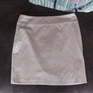 Forever 21 Beige Mini Skirt